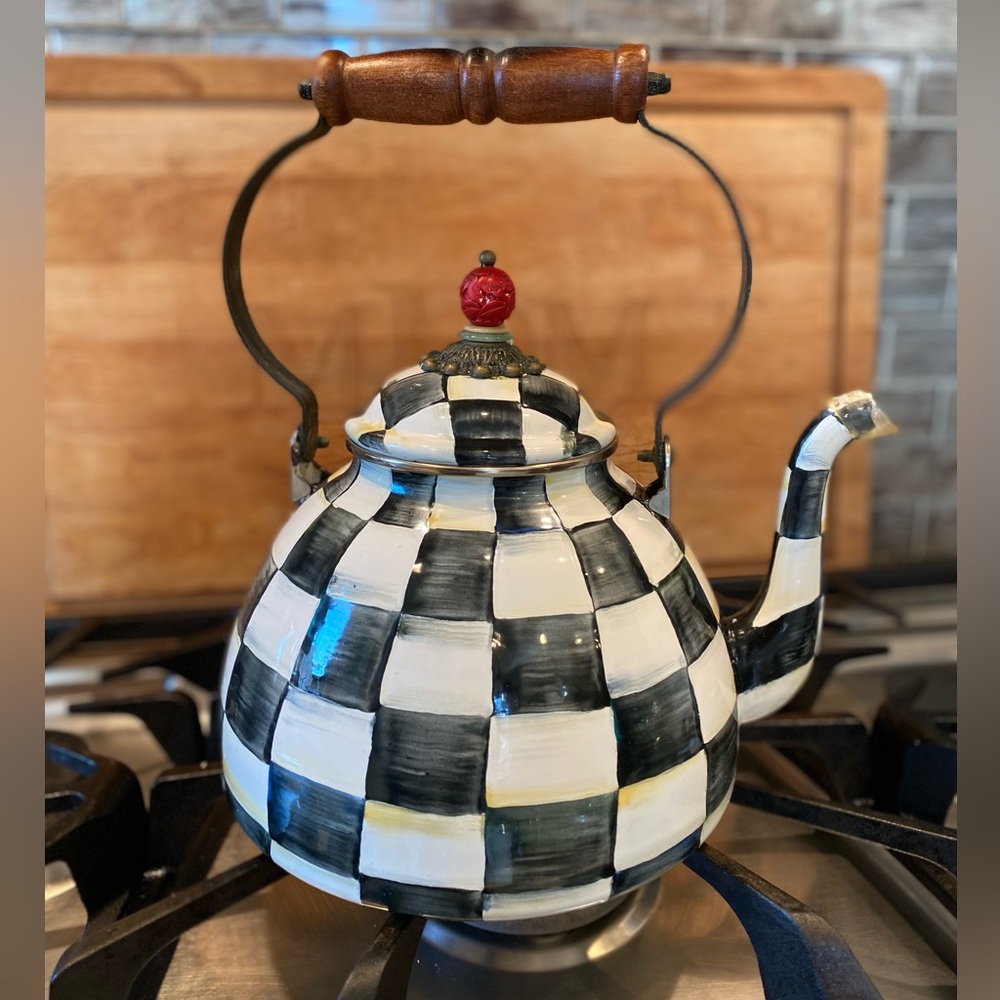 Mackenzie Childs Large Tea Pot